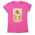 Bitcoin symbol tarot card women's t-shirt Pink