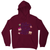 Cake is a good idea hoodie Burgundy