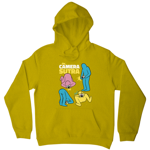 Camera sutra hoodie Yellow