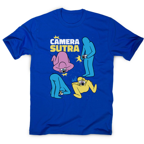 Camera sutra men's t-shirt Blue