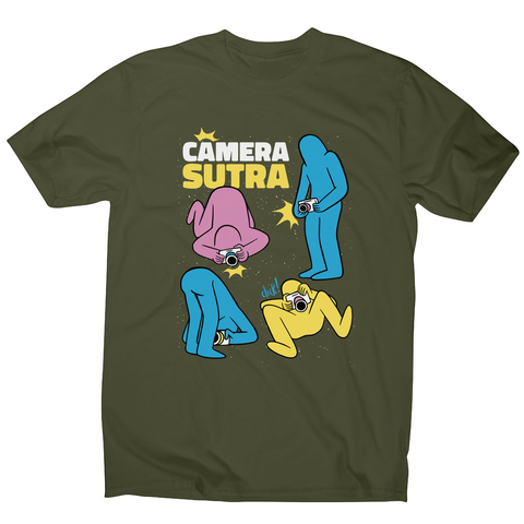 Camera sutra men's t-shirt Military Green
