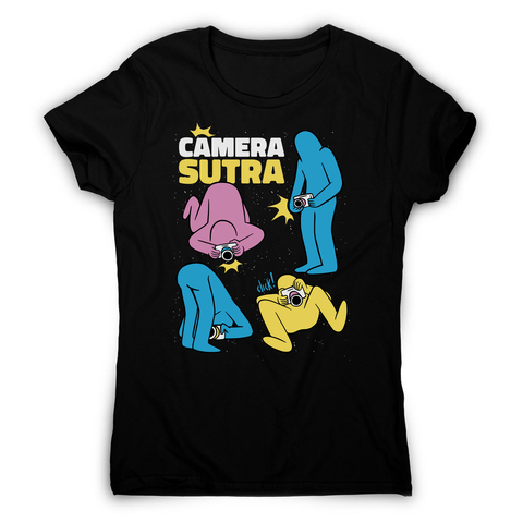 Camera sutra women's t-shirt Black