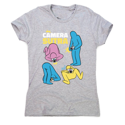 Camera sutra women's t-shirt Grey