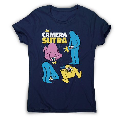 Camera sutra women's t-shirt Navy