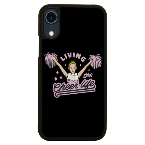 Cheerleader life girl iPhone case iPhone XR
