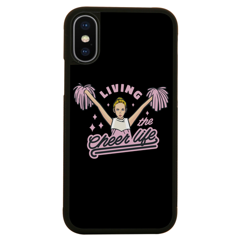 Cheerleader life girl iPhone case iPhone XS