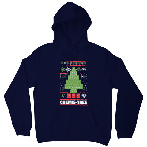 Chemis tree hoodie Navy