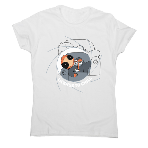 Chill sloth women's t-shirt White
