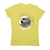 Chill sloth women's t-shirt Yellow