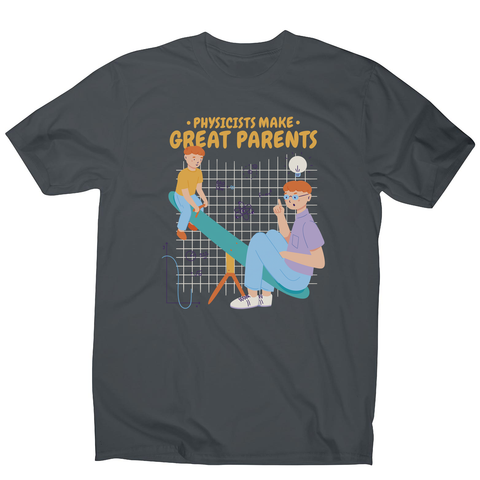 Climber man silhouette men's t-shirt Charcoal