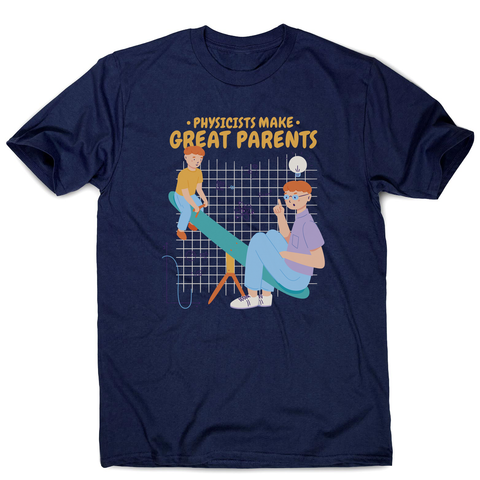 Climber man silhouette men's t-shirt Navy