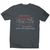 Complex equation men's t-shirt Charcoal