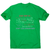 Complex equation men's t-shirt Green