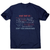 Complex equation men's t-shirt Navy