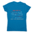 Complex equation women's t-shirt Sapphire