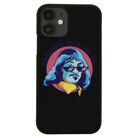 Cool Descartes philosopher iPhone case iPhone 12