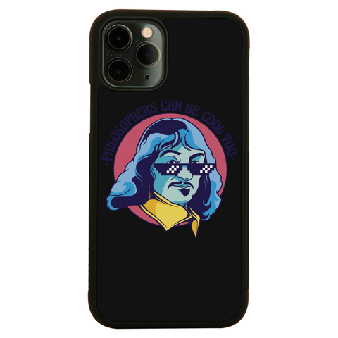 Cool Descartes philosopher iPhone case iPhone 12 Pro