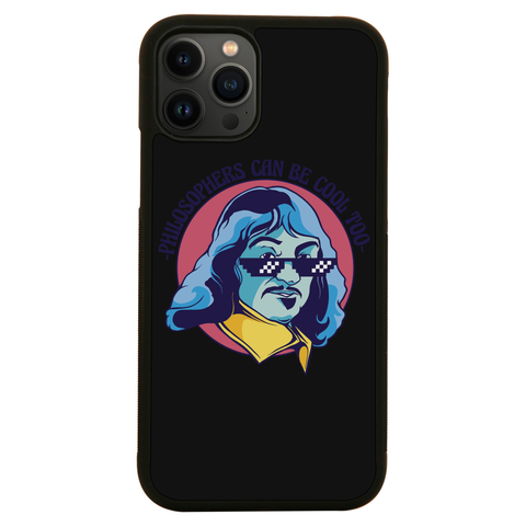 Cool Descartes philosopher iPhone case iPhone 13 Pro