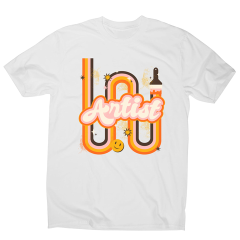 Cool artist men's t-shirt White