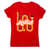 Cool artist women's t-shirt Red