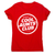 Cool aunts club badge women's t-shirt Red