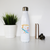 Cool physicist dad water bottle stainless steel reusable White