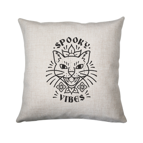 Cool spooky cat cushion 40x40cm Cover Only