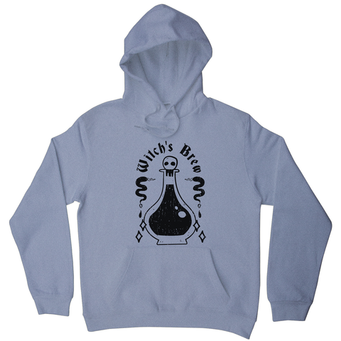 Cool witch's brew hoodie Grey