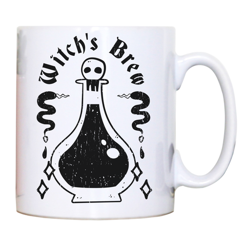 Cool witch's brew mug coffee tea cup White