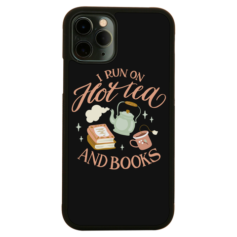 Cozy winter tea and books iPhone case iPhone 11 Pro Max