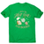Cozy winter tea and books men's t-shirt Green