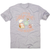 Cozy winter tea and books men's t-shirt Grey