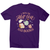 Cozy winter tea and books men's t-shirt Purple