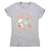 Cozy winter tea and books women's t-shirt Grey