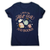 Cozy winter tea and books women's t-shirt Navy