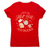 Cozy winter tea and books women's t-shirt Red