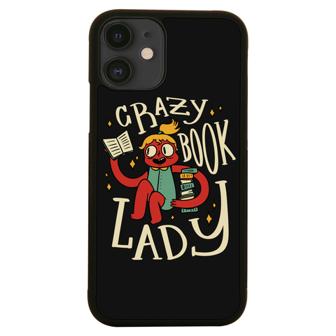 Crazy book lady iPhone case iPhone 12