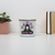 Crypto girl enamel camping mug White