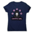 Crypto girl women's t-shirt Navy
