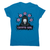 Crypto girl women's t-shirt Sapphire