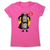 Ctrl z cyborg women's t-shirt Pink