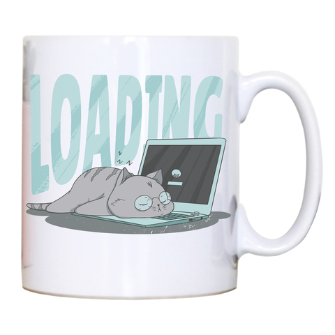 Cute anime girl drink mug coffee tea cup White