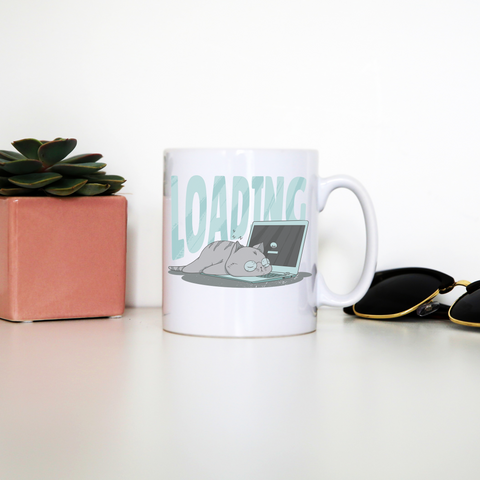 Cute anime girl drink mug coffee tea cup White