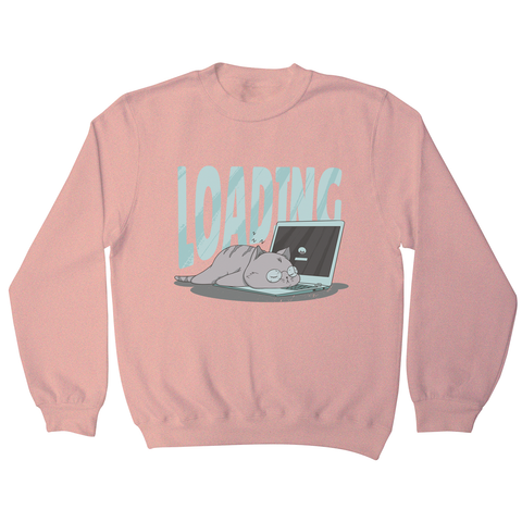 Cute anime girl drink sweatshirt Nude