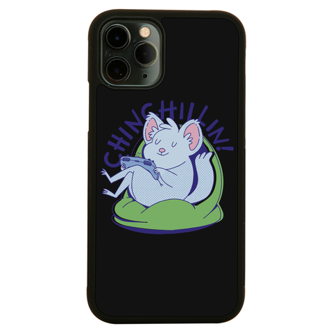 Cute chinchilla chilling iPhone case iPhone 11 Pro Max