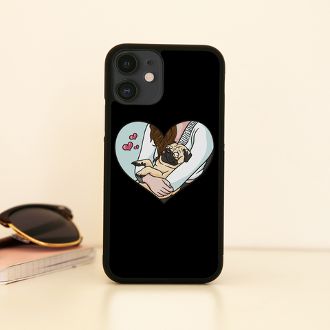 Cute pug heart iPhone case iPhone 11 Pro