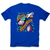 Cutting onions cooking men's t-shirt Blue