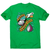 Cutting onions cooking men's t-shirt Green