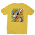 Cutting onions cooking men's t-shirt Yellow