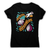 Cutting onions cooking women's t-shirt Black